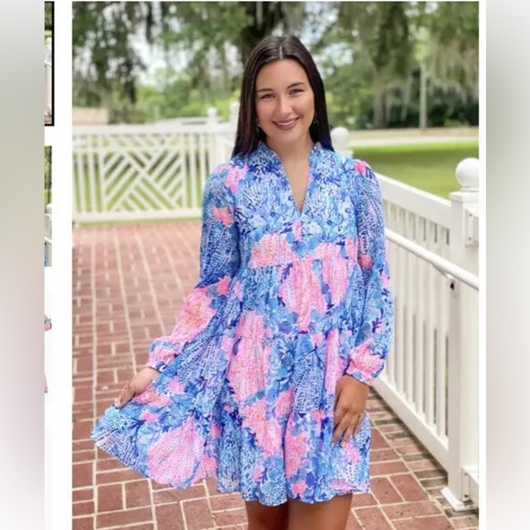 Lilly Pulitzer SANITA DRESS SWAY WITH ME - Picture 1 of 9